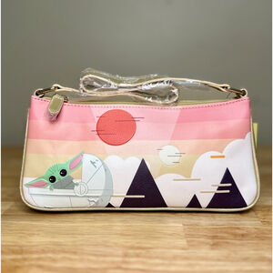 DANI by Danielle Nicole Star Wars the Mandelorian Baby Grogu (Baby Yoda) Bag NWT